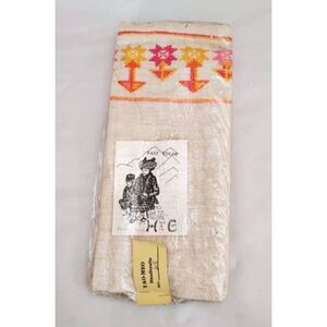 Vintage 1970s Yao Meo Handicrafts Textile, Thailand Hill Tribe Embroidery